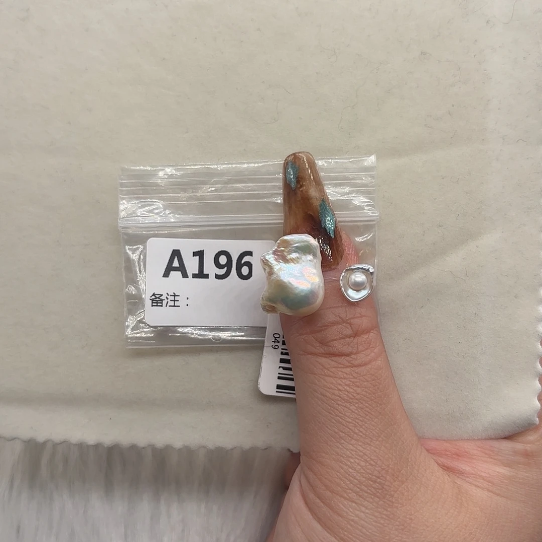 银S925镶嵌戒指淡水珍珠