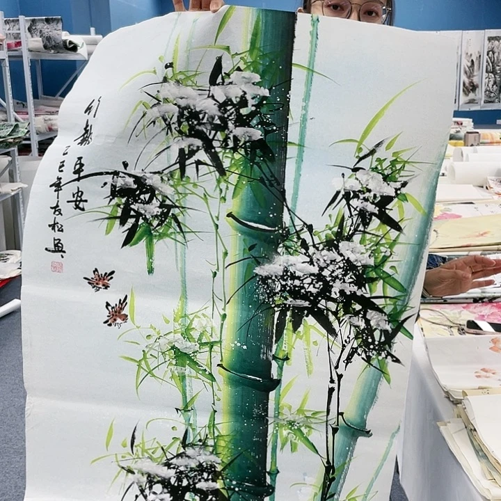 国画纯手绘国画作品
