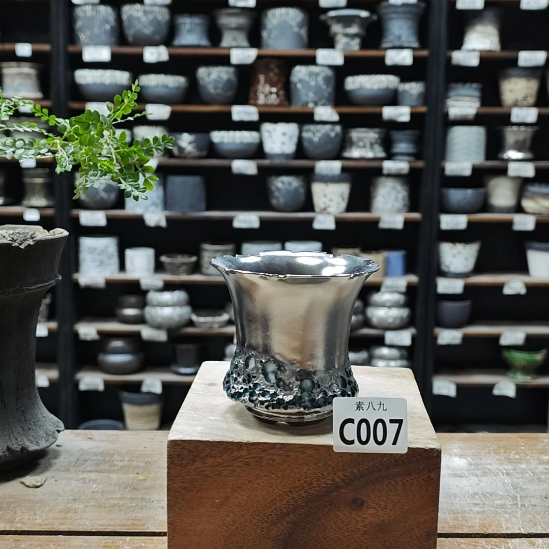 素八九陶瓷内口9.5高9