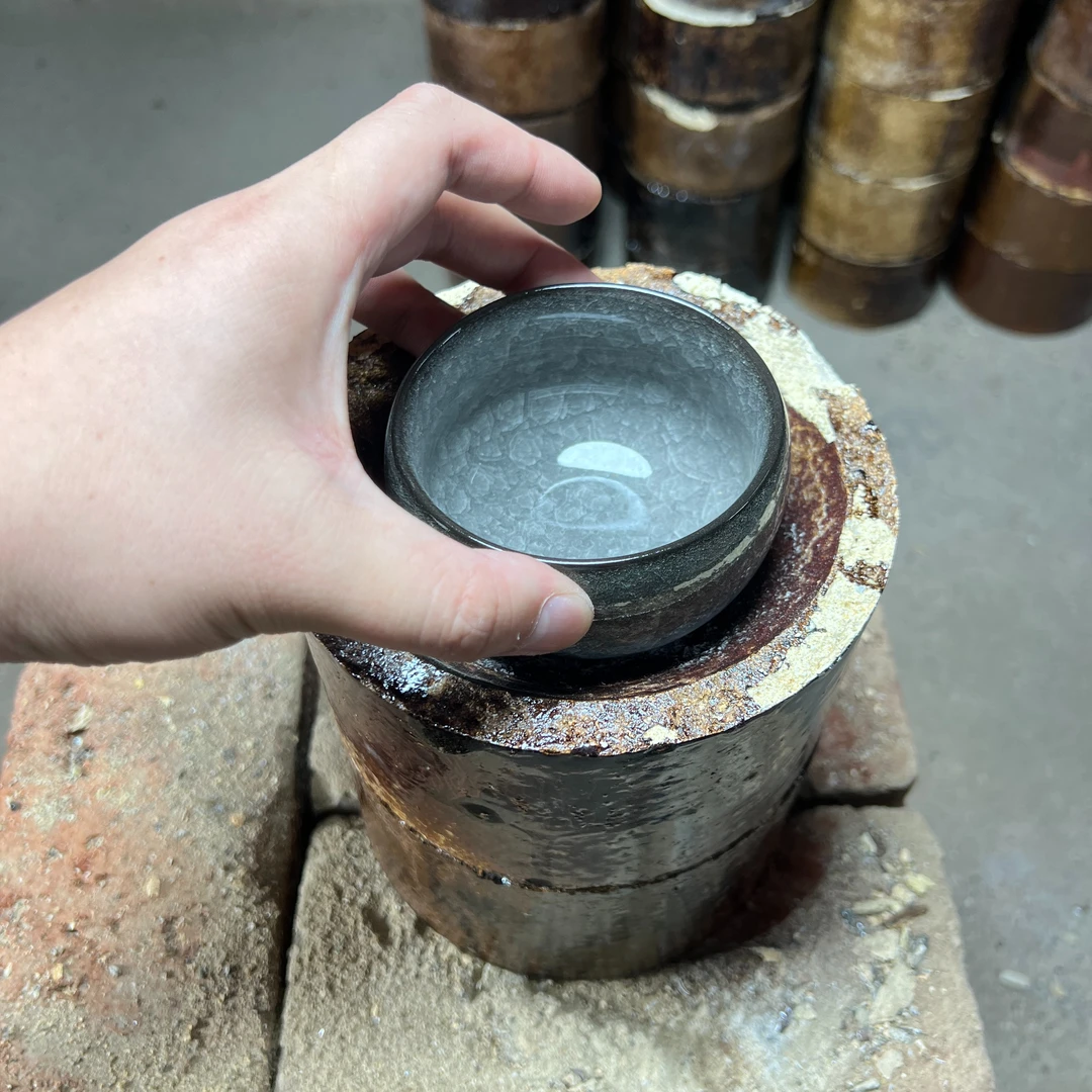 【闪购商品】瓷杯 黑冰 禅定