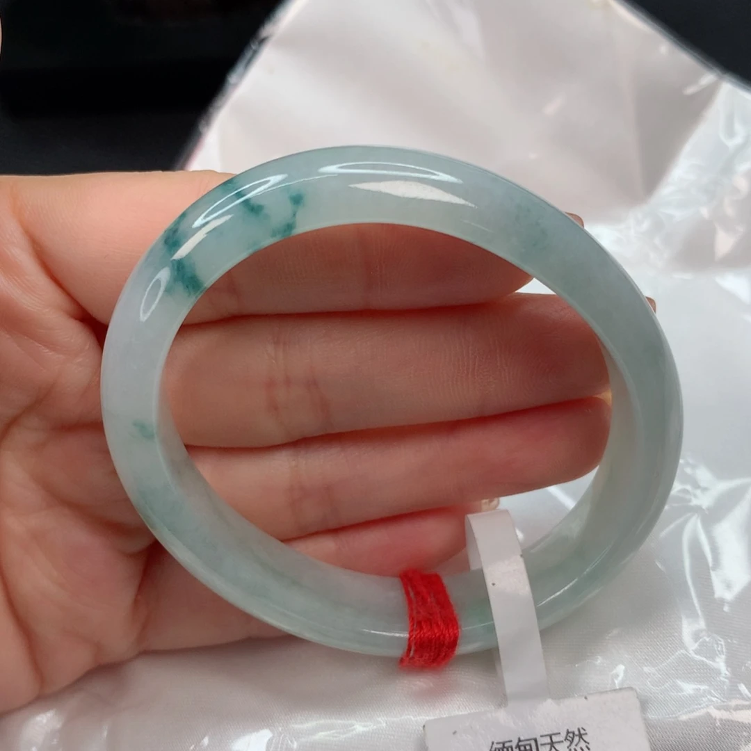 翡翠手镯未镶嵌54-55 贵妃