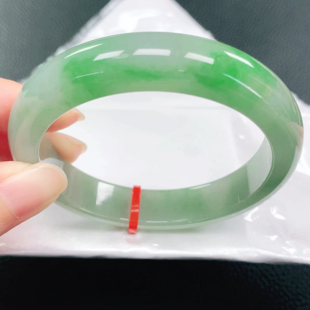 未镶嵌手镯翡翠56圈