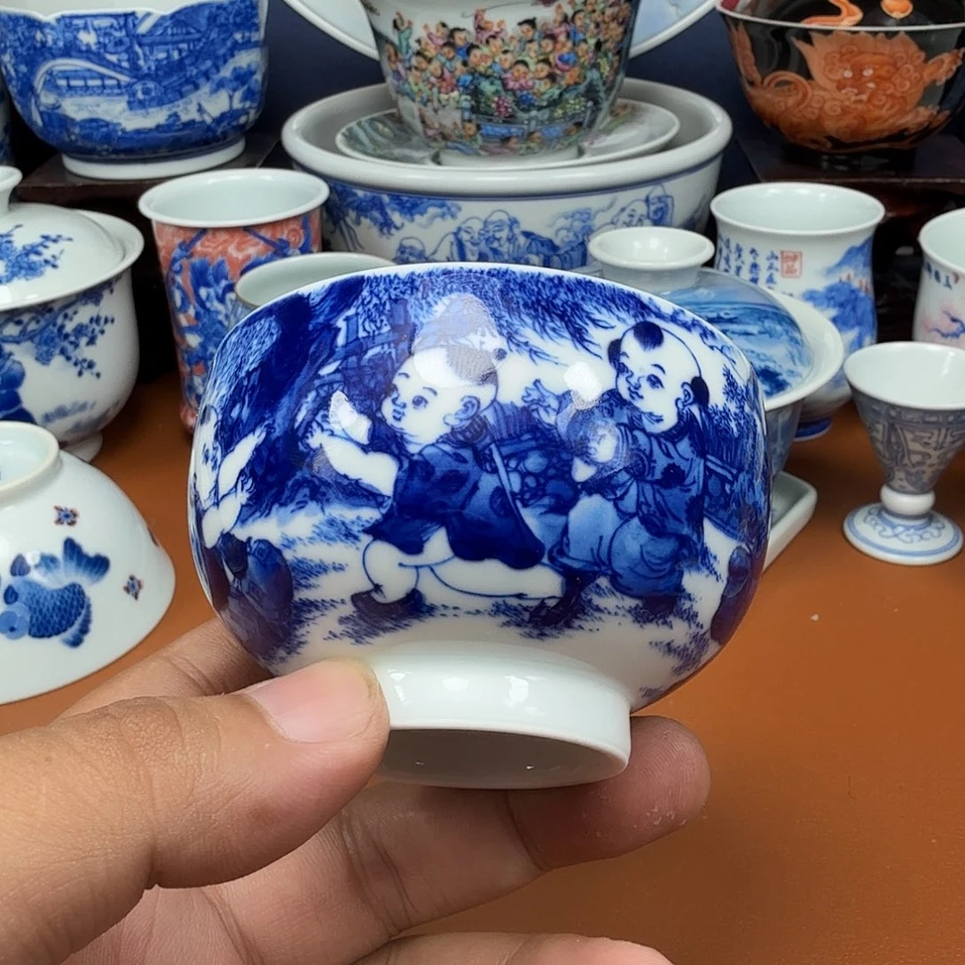 杯子无*恙景德镇全手工手绘陶瓷