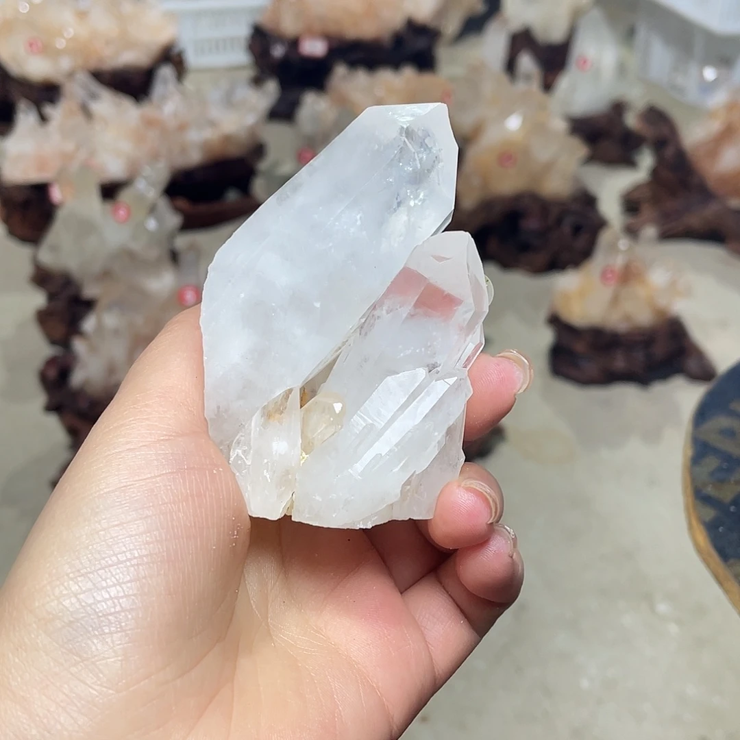 丑***水晶珠宝半成品银S925镶嵌