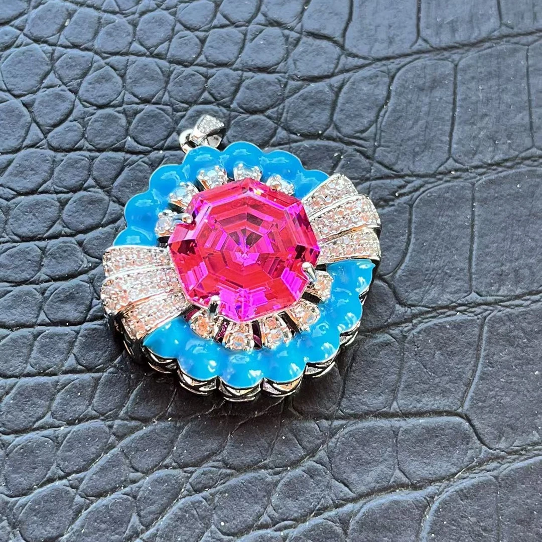 非金属珐琅吊坠 时尚轻奢饰品设计F572