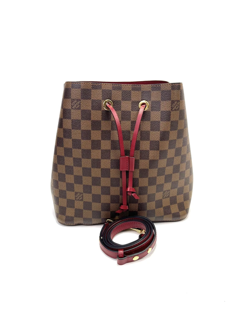 99新 LouisVuitton/路易威登 拾壹/LV棋盘格水桶/99新/61062224