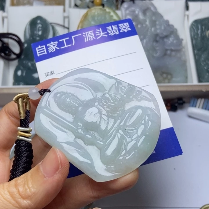 翡翠未镶嵌挂件翡翠