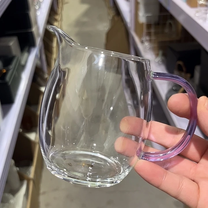 孤品 紫色澄然公道杯