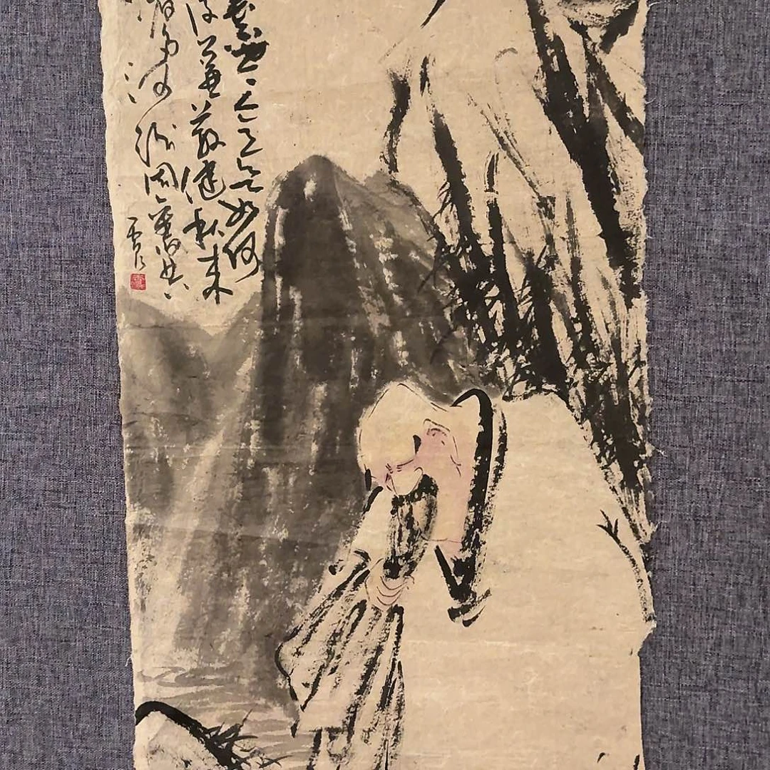 国画雷公老师作品画作