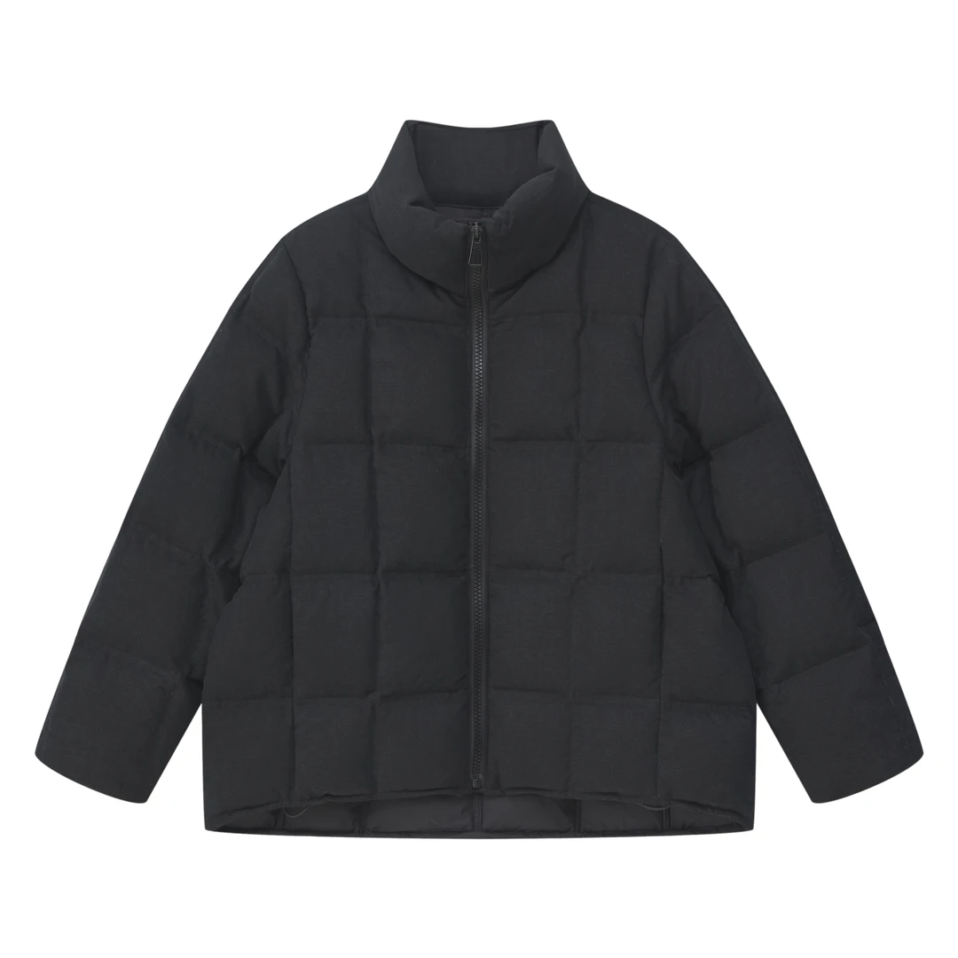 25款短款90鹅绒羽绒服外套女#3054