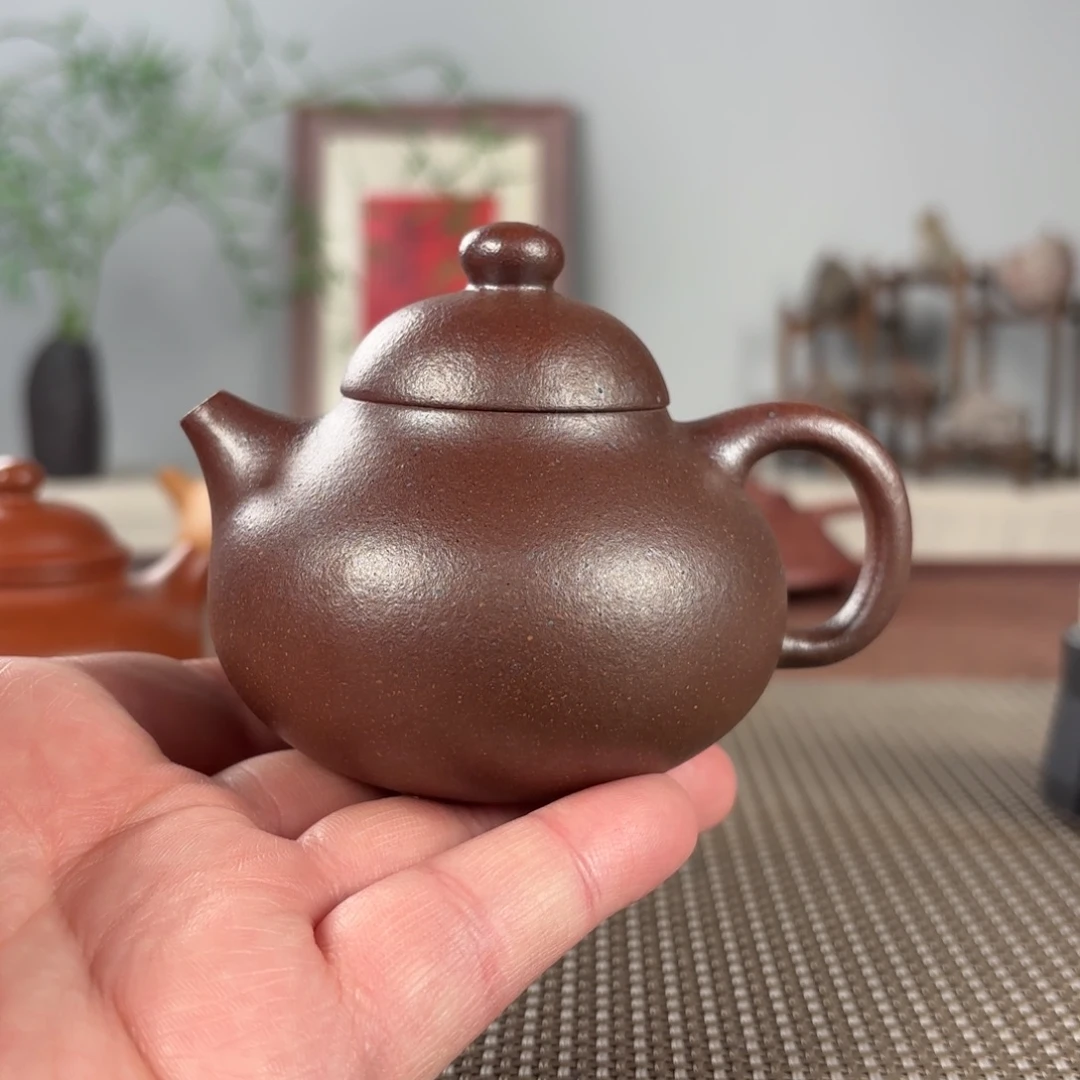 紫砂茶壶黄龙山原矿紫砂壶