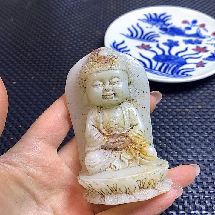 吊坠白玉菩提一一一一一一一一一