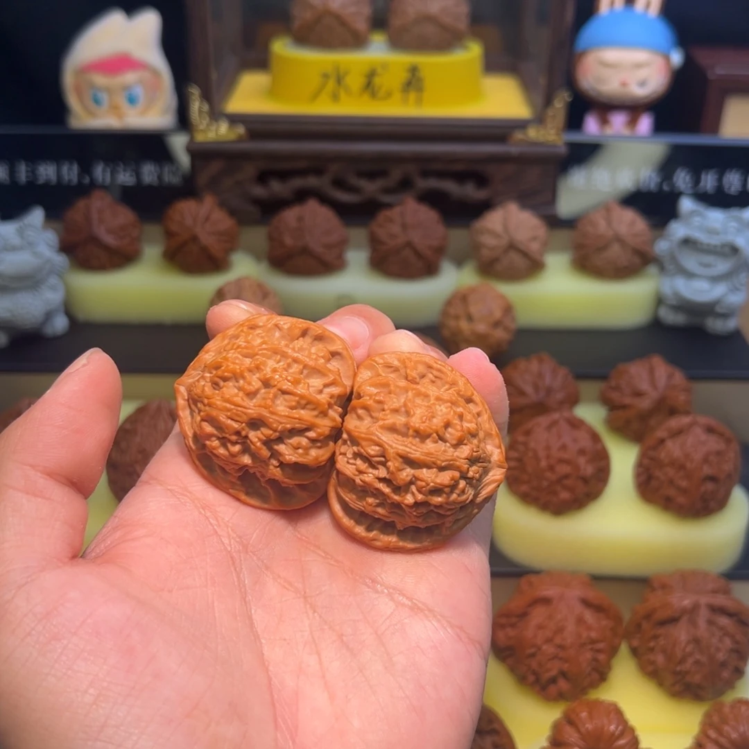 文玩核桃吊坠【三角白】全品42.5