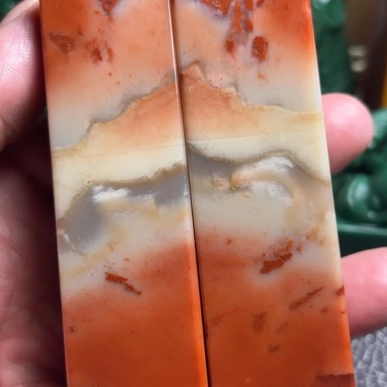 老挝石精美老挝对章