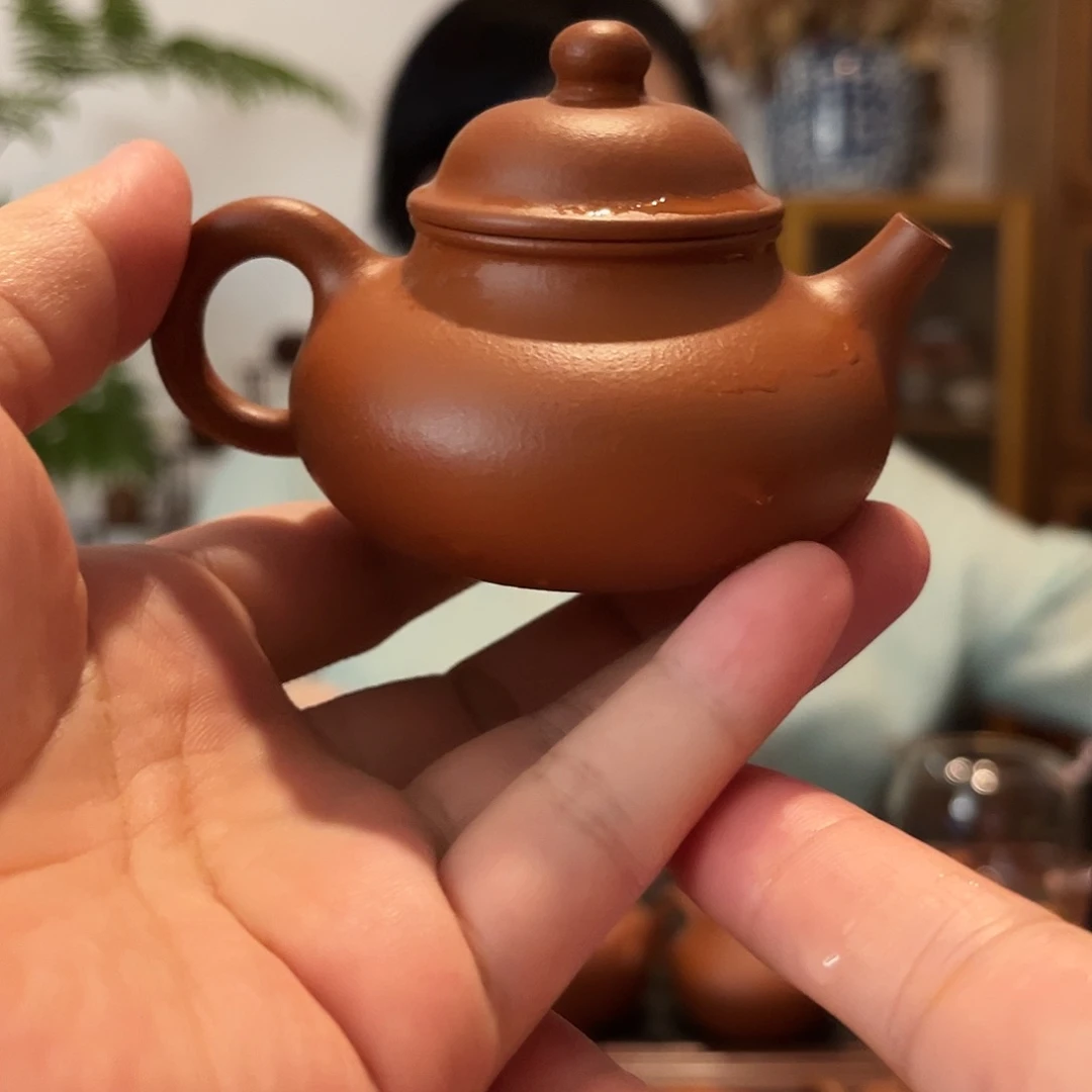 茶壶紫砂紫砂朱泥料容天壶