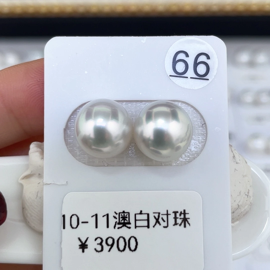耳饰未镶嵌海水珍珠