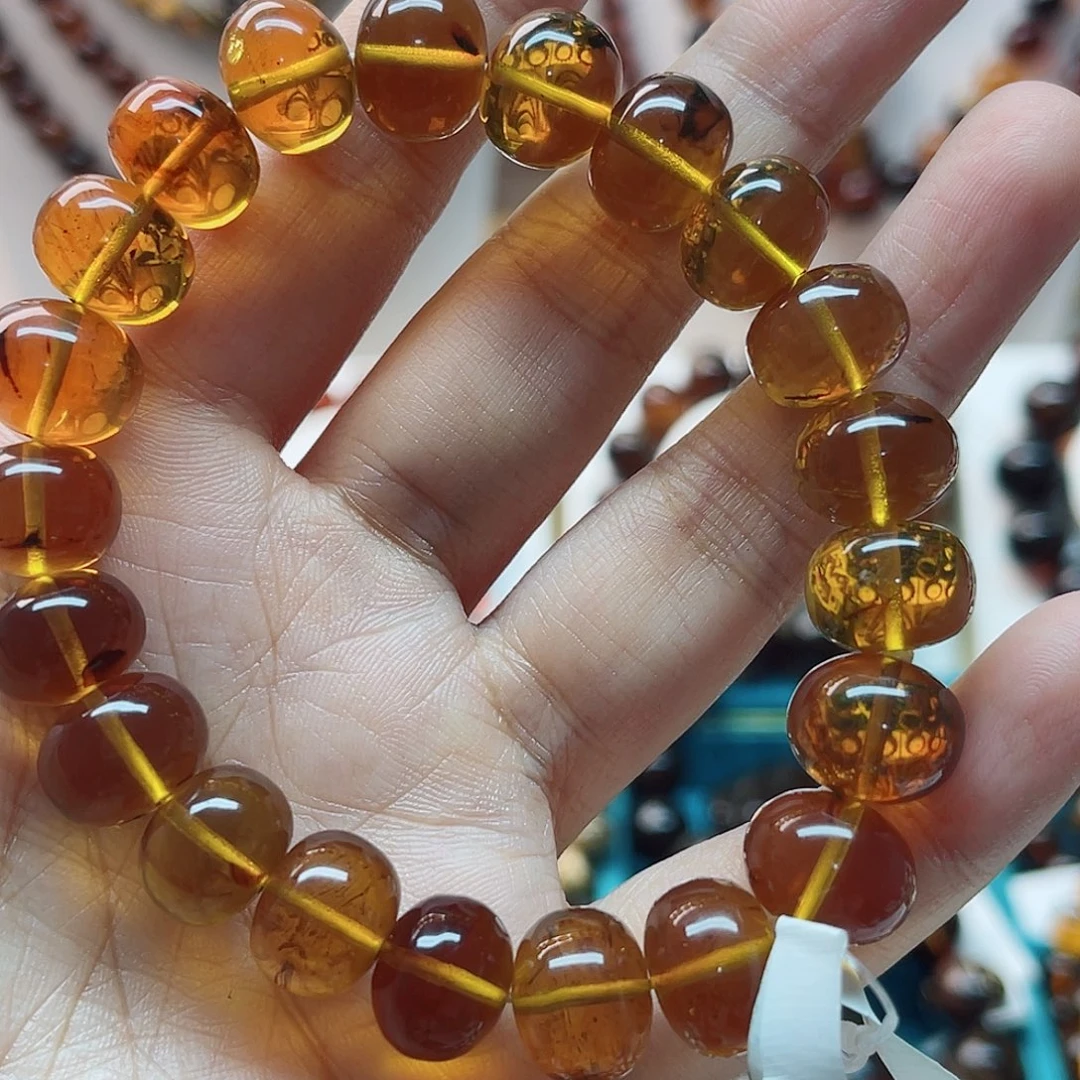 手链琥珀未镶嵌琥珀12