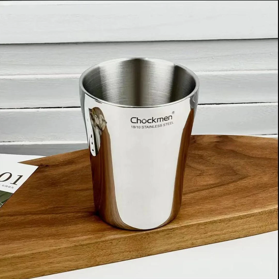 卓德铭18/10不锈钢双层防烫杯8*10cm 容量300ml