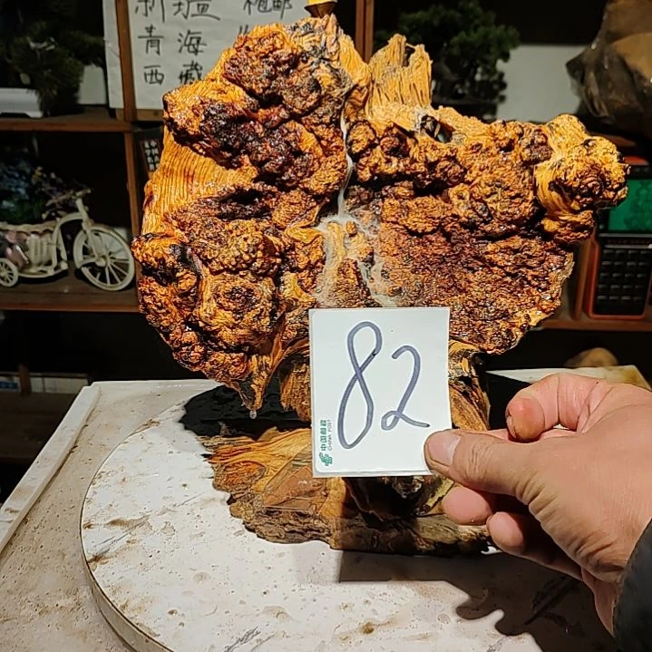 松木虎82北沉香琥珀木天然造型