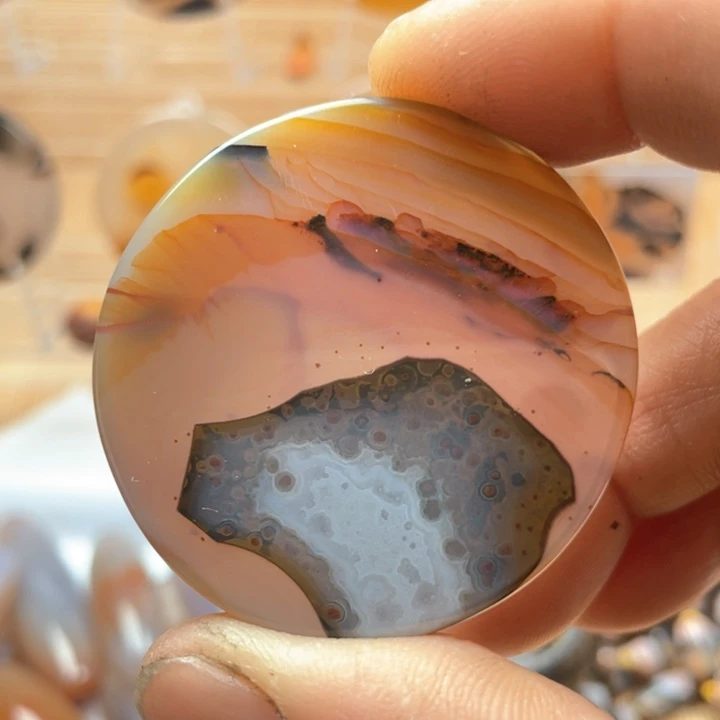 玛瑙/玉髓吊坠未镶嵌