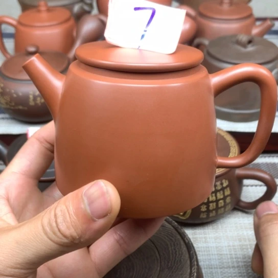 壶微微 汉多壶 230多毫升左右 红色复烧