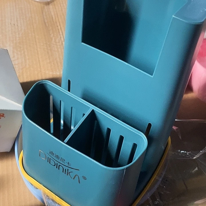 深蓝色刀架置物架全新