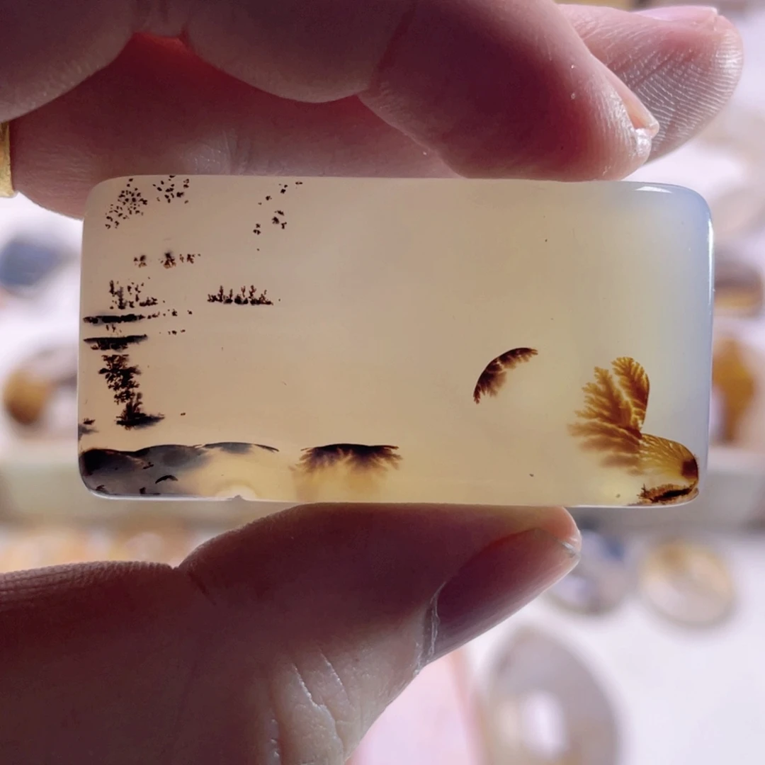 玛瑙/玉髓未镶嵌珠宝奇石