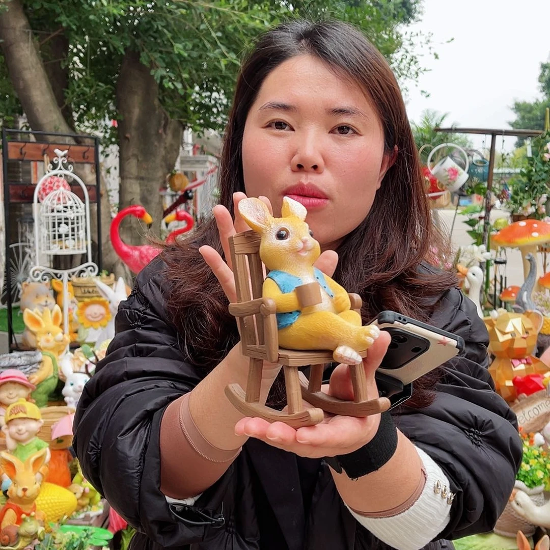 【闪购商品】无铅玻璃花园摆件&000&