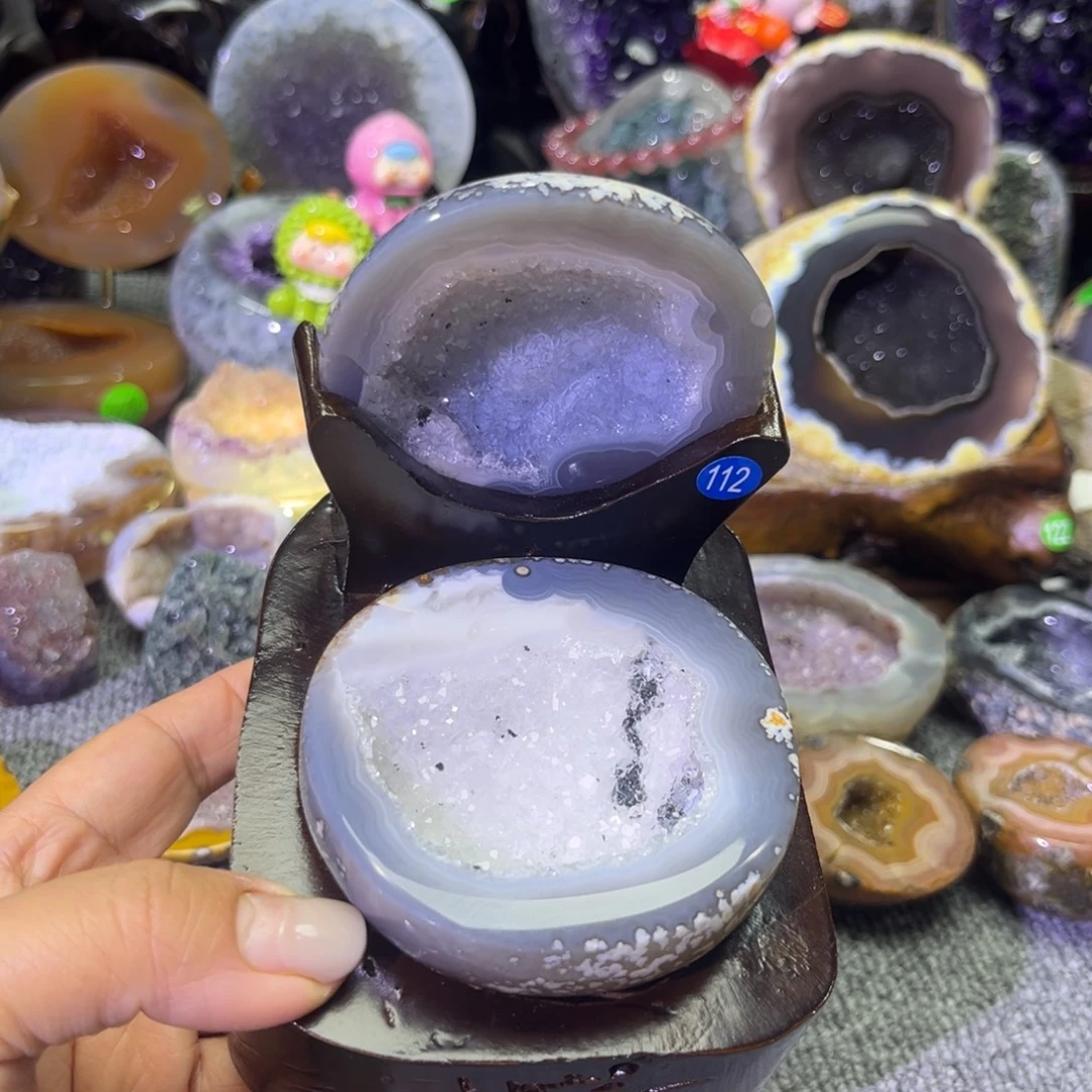 摆件紫晶未镶嵌水晶