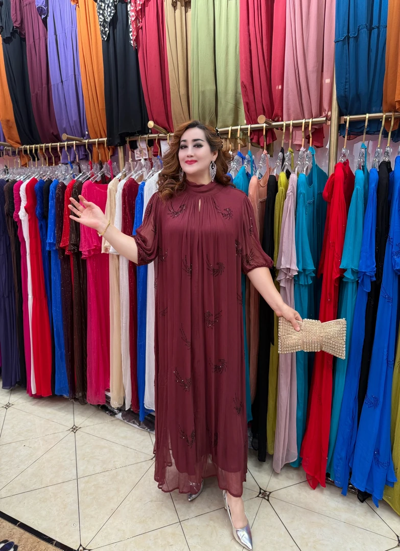 时尚洋气连衣裙---5032