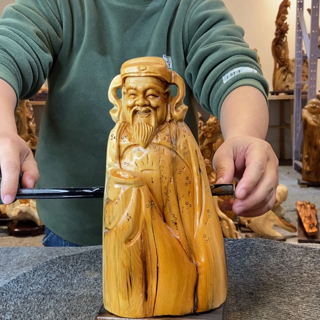 柏木（崖柏）太行崖柏根雕摆件