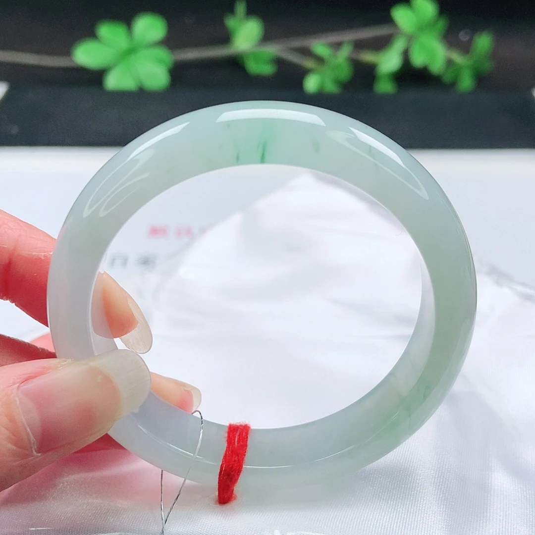 未镶嵌手镯翡翠52圈