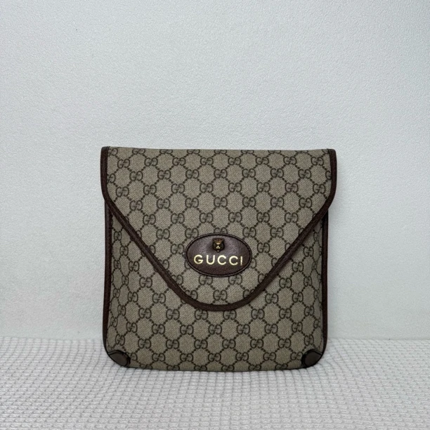 99新 GUCCI/古驰 5799/时尚休闲单面虎头单肩包
