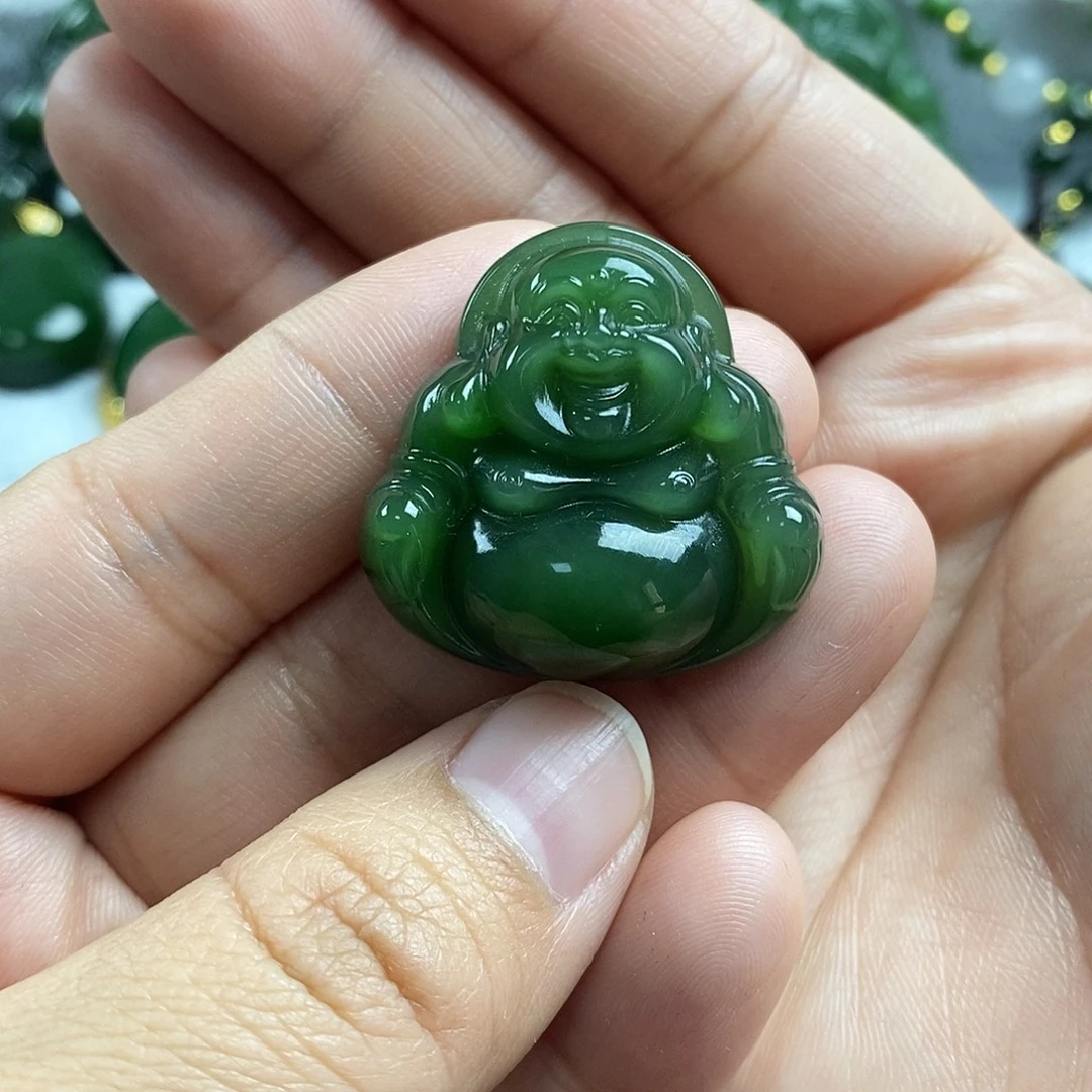 和田玉（碧玉）未镶嵌颈饰30