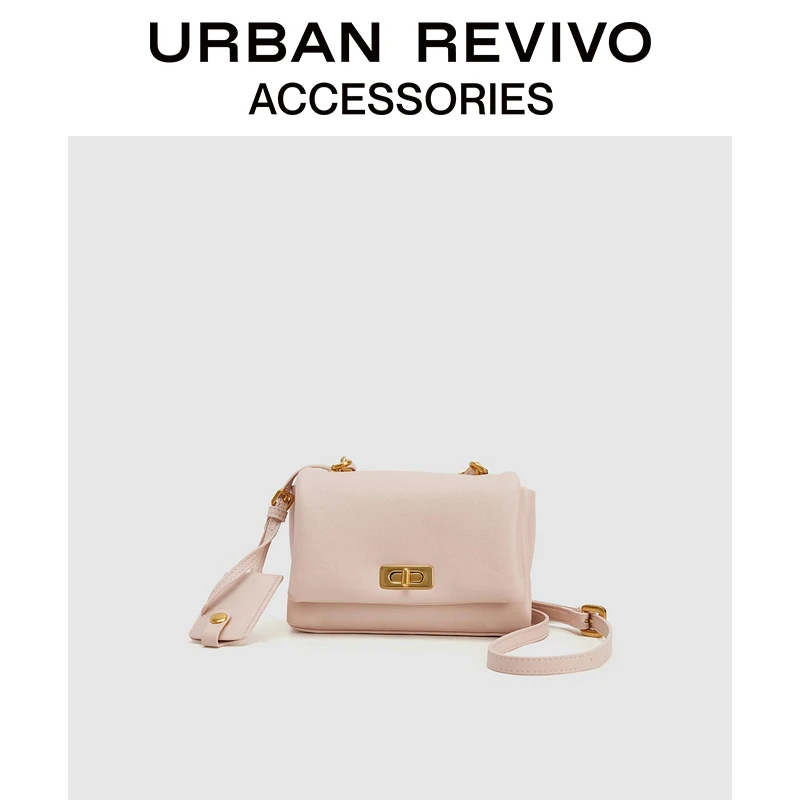 【一秒入夏】URBAN REVIVO2025夏季新款女士翻盖斜挎包UAWB50113