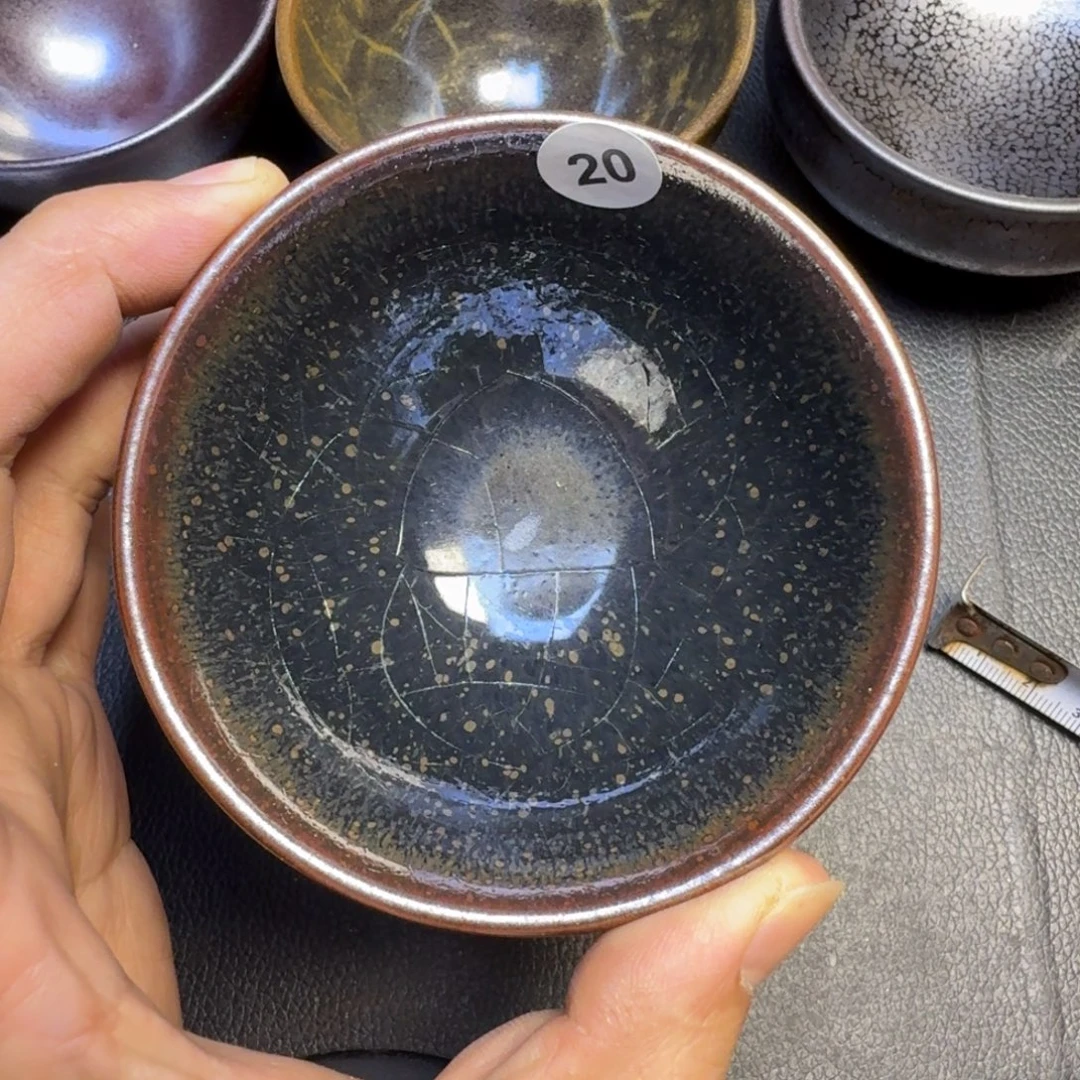 摆件古时茶器建窑建盏20