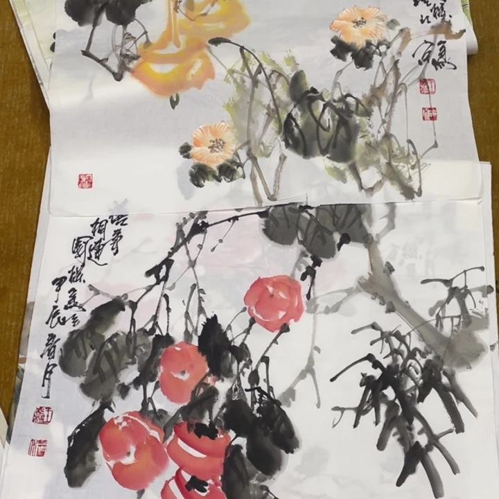 国画龙**框绘画作品王老师666666