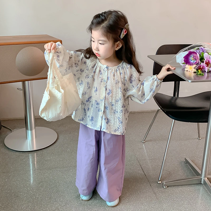 女童套装春秋款2025新款洋气宝宝秋季休闲衣服儿童秋装女孩两件套