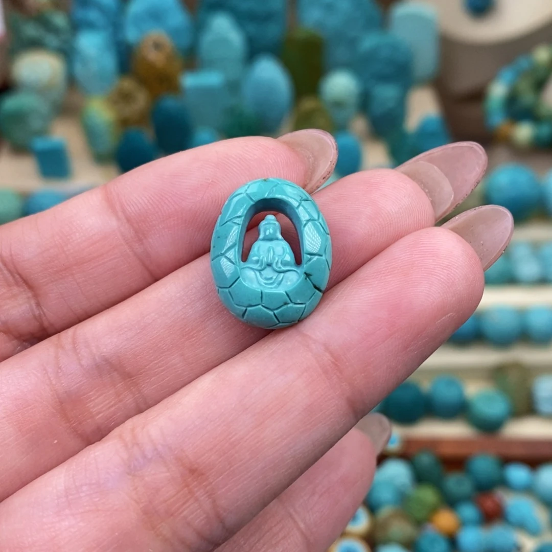 绿松石珠宝奇石未镶嵌