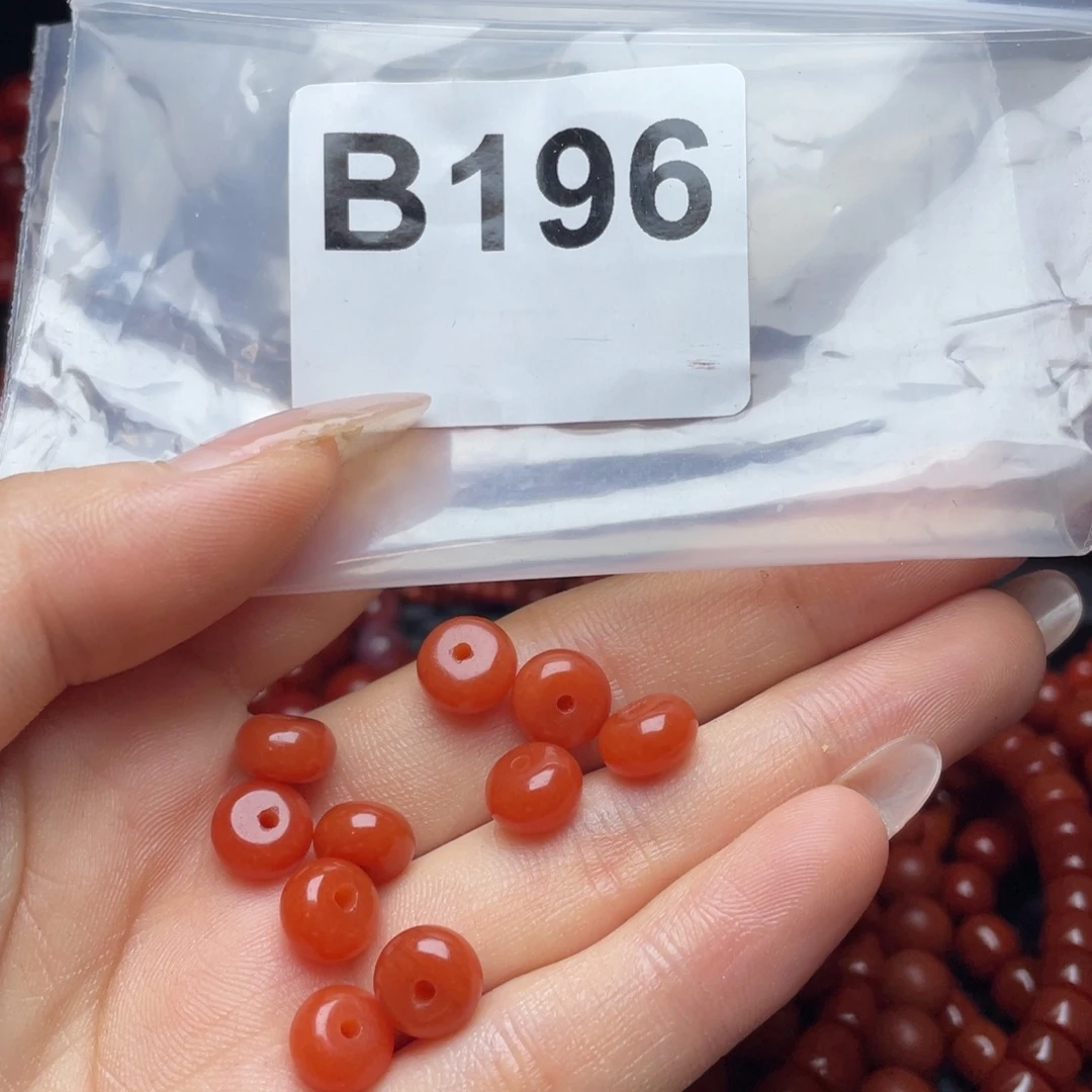 琦***哥南红玛瑙未镶嵌手链