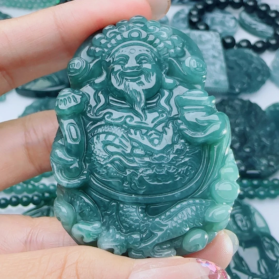 颈饰未镶嵌翡翠多样性发货天然的A货翡翠