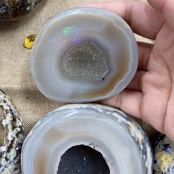 紫晶珠宝半成品未镶嵌