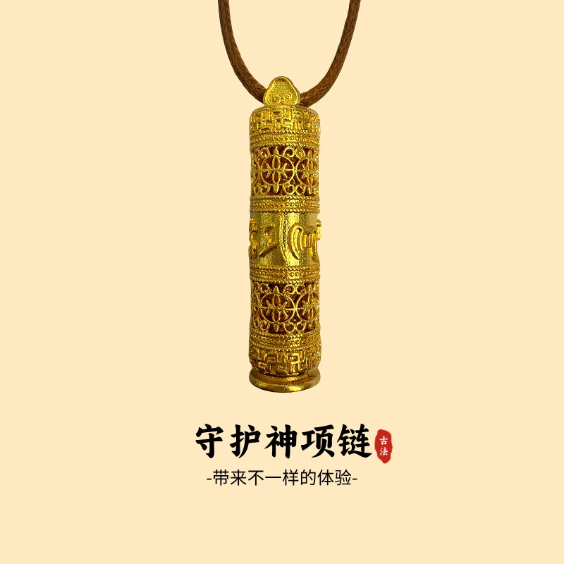 铜合金吊坠 2025新款金佛吊坠项链时尚精致设计感秋冬毛衣链