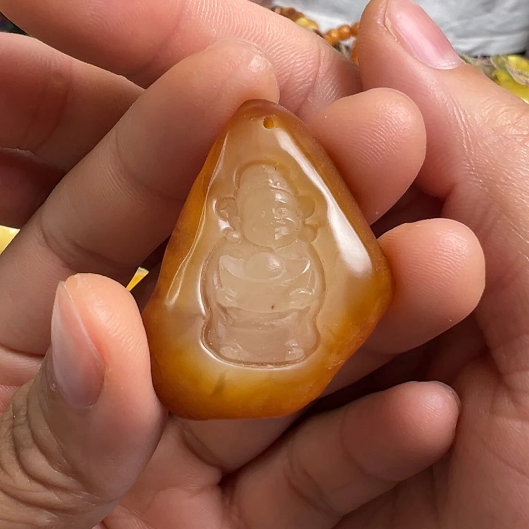 蜜蜡未镶嵌裸石微瑕