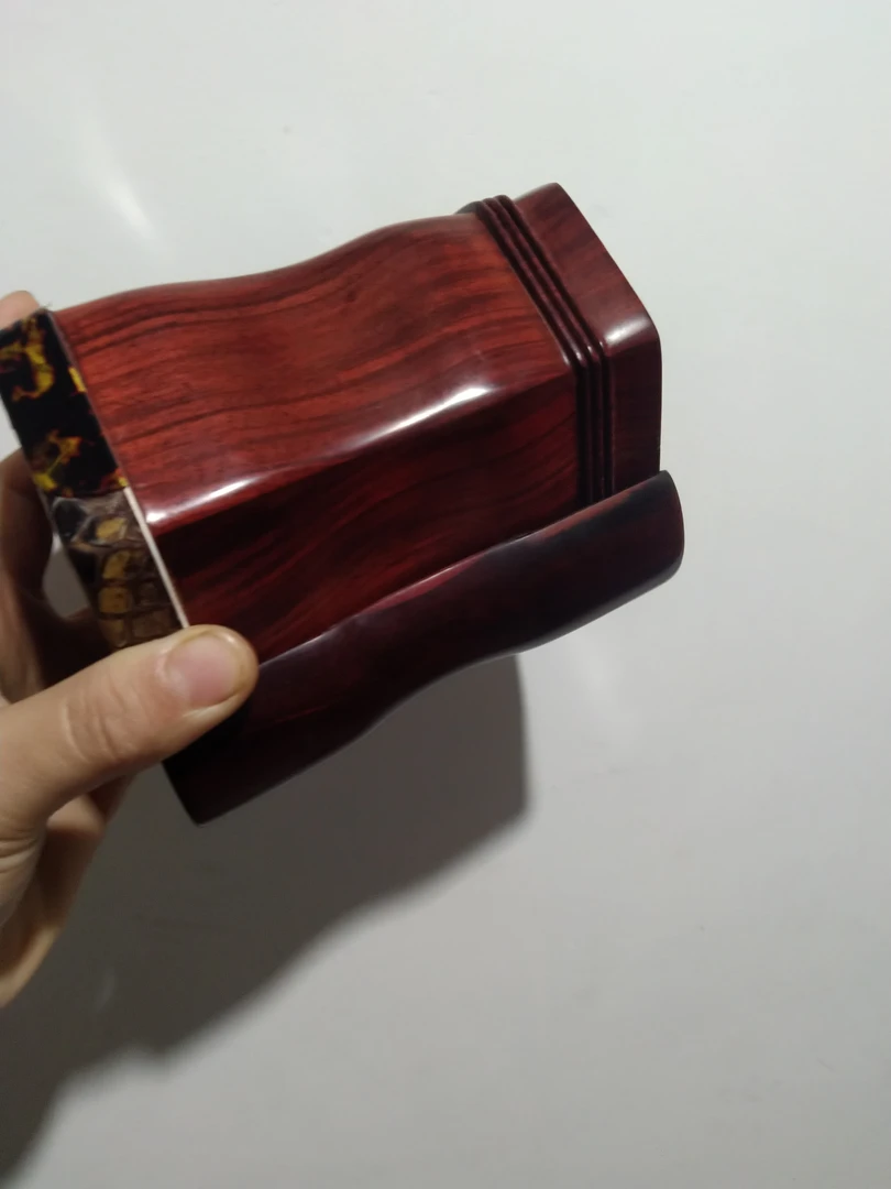 老料紫檀二胡专业演奏手工蒙皮六角成人考级标准尺寸