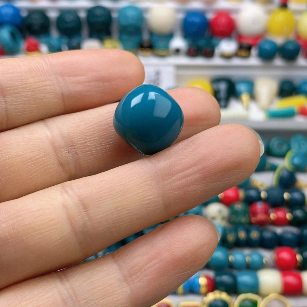 琉璃颈饰J**p15+mm老型珠