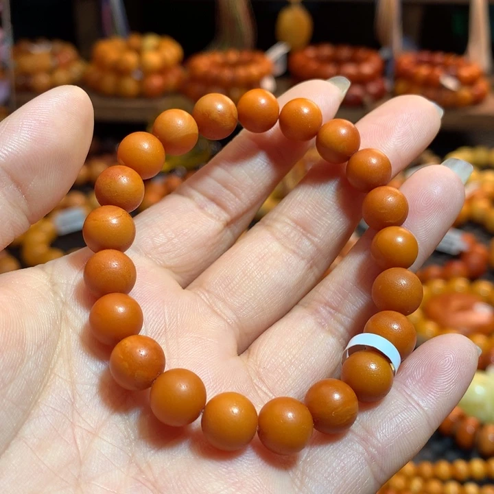 蜜蜡未镶嵌手串蜜蜡手串