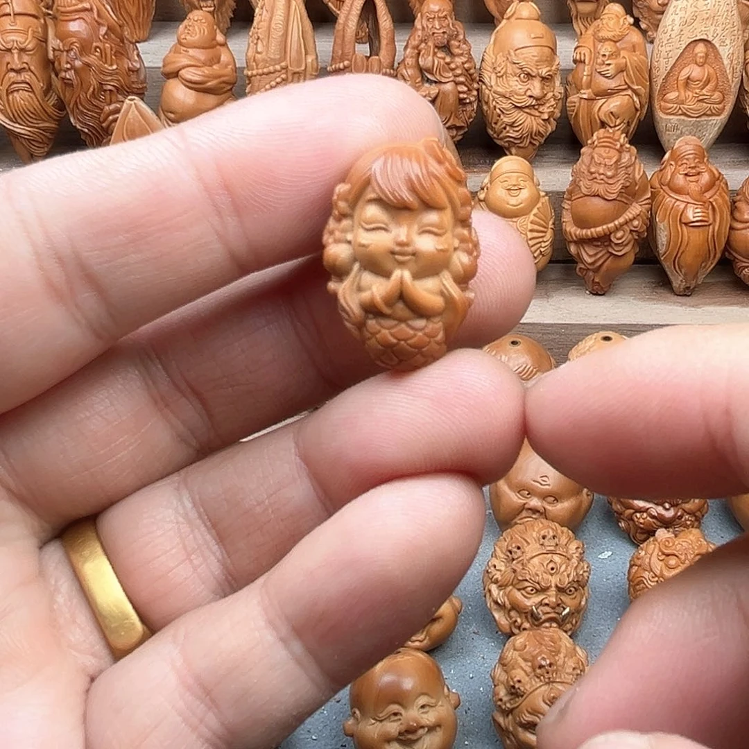 橄榄核吊坠17美人鱼福利