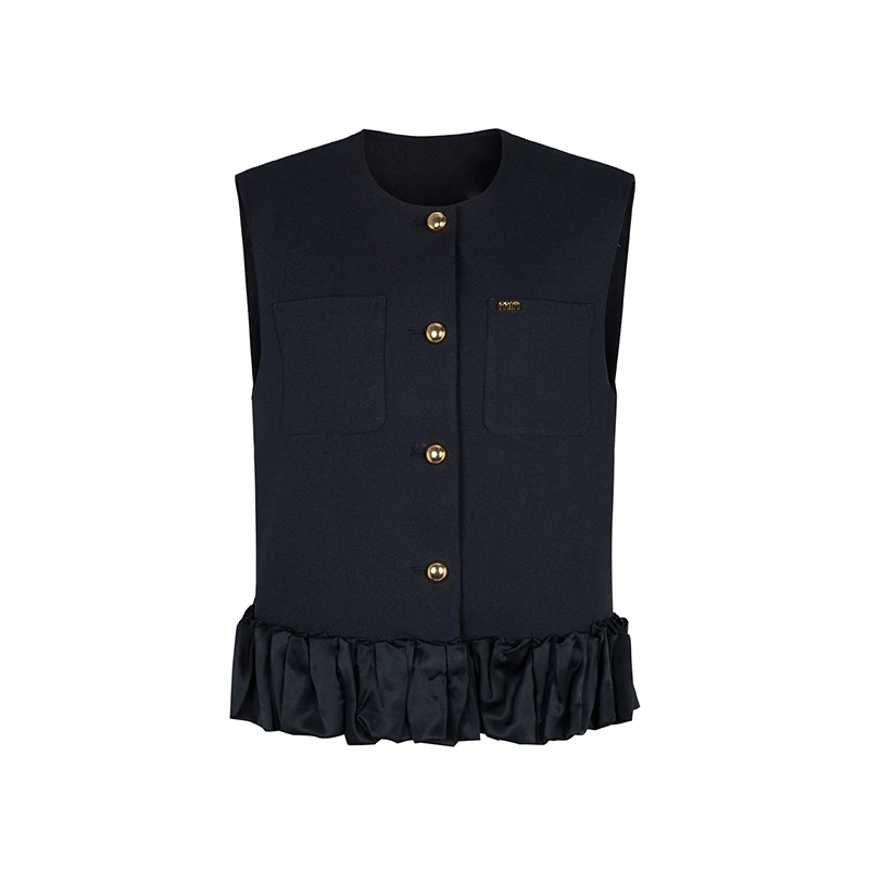 【直播专享】商场同款新品小香风西装马甲N011A41332