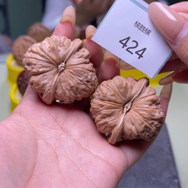 文玩核桃把件南瓜墩43.424